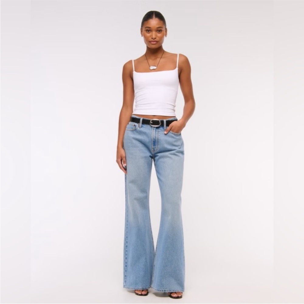 Abercrombie & Fitch Baggy Bootcut Jeans (Sold out online!)